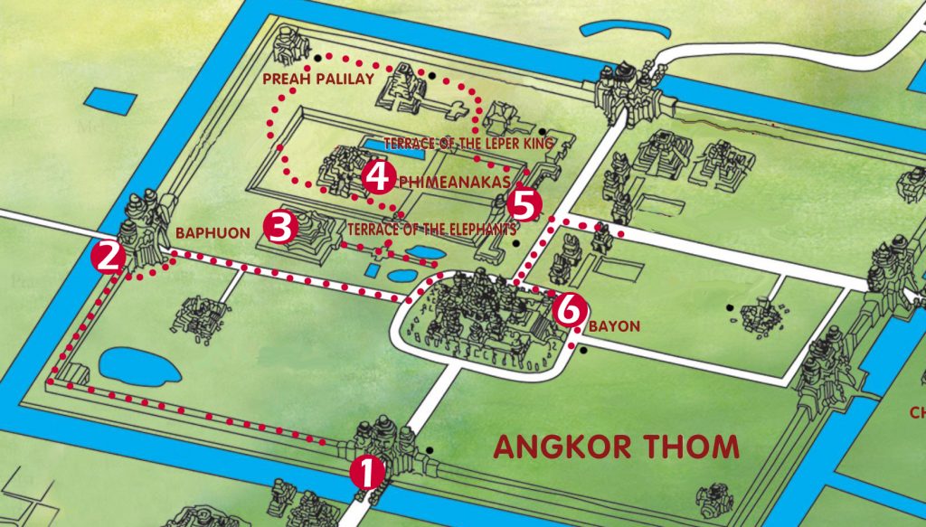 Angkor-Thom-map